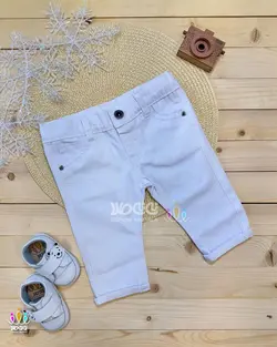 شلوار کتان اسپرت و کیوت جیب دار