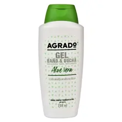 ژل شستشو بدن آگرادو Agrado مدل آلوئه ورا حجم 750 میل