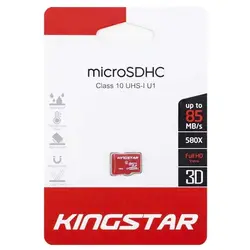 کارت حافظه micro SD کینگ استار مدل Ks016GB-STH با ظرفیت 16 گیگابایتی و کلاس 10