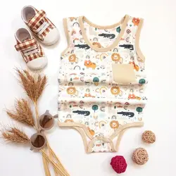 رکابی زیردکمه نوزادی طرح شیر کد 372