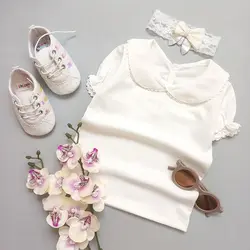 تیشرت نوزادی دخترانه یقه ب ب کد 531