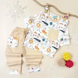 بلوز شلوار پسرانه نوزاد تا کودک  لاین کاب کد 138