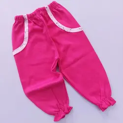 بلوز شلوار دخترانه نوزادی تا کودک گلسرخی کد 513