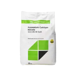 کود نوتریتک پتاسیم کلسیم نیترات 14-0-28+10 Cao بازارگان‌کالا 15 کیلویی