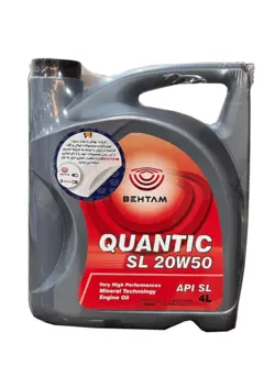 روغن موتور بهتام (توتال) 20w50 چهار لیتری