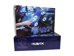 مانیتور 9 اینچی پژو 206 برند navix