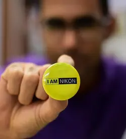 پیکسل فلزی i am nikon ترنگ