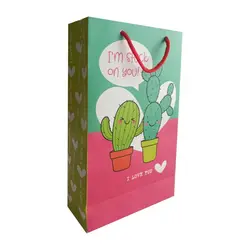 پاکت هدیه طرح کاکتوس