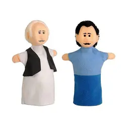عروسک نمایشی شادی رویان مدل پدر و پدربزرگ مجموعه 2 عددی