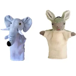 عروسک نمایشی شادی رویان مدل الاغ و فیل