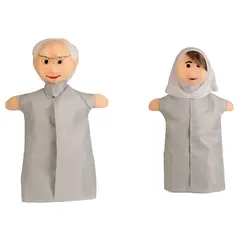 عروسک نمایشی شادی رویان مدل پرستار و دکتر مجموعه 2 عددی