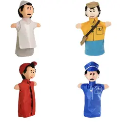 عروسک نمایشی شادی رویان مدل مشاغل مجموعه 4 عددی