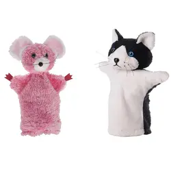 عروسک نمایشی شادی رویان مدل موش و گربه