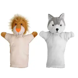 عروسک نمایشی شادی رویان مدل شیر و گرگ