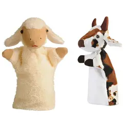 عروسک نمایشی شادی رویان مدل گوسفند و گاو