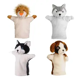 عروسک نمایشی شادی رویان مدل حیوانات مجموعه 4 عددی