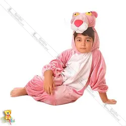 تن پوش شادی رویان مدل پلنگ صورتی