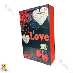 پاکت هدیه طرح قلب 02