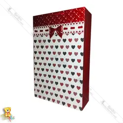 پاکت هدیه طرح قلب 01