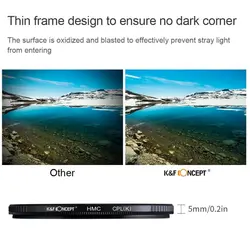 فیلتر پولاریز قطر 58 میلی متر(KF01.1156)