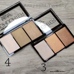 پالت هایلایتر 3 رنگ دودوگرل