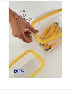 ظروف چهار قفل درب زرد