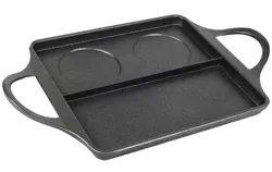 ماهیتابه مستطیل دو قسمتی ریزولی