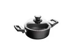 ماهیتابه اس کا کا skk سایز 20 و عمق 8.5 با دسته استیل   کد 00120S