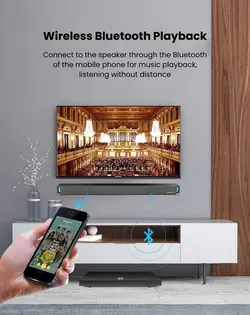 ساندبار بلوتوثی شیائومی مدل Xiaomi Jiekemi S301 Bluetooth Soundbar30 واتXiaomi Jiekemi S301 Bluetooth Soundbar