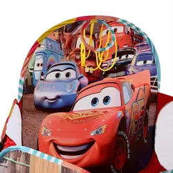 استخر توپ کودک مدل النا چهارضلعی طرح سگهای نگهبان 100×100×40 سانتی متر با پارچه بنری