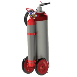 خاموش کننده کفس ایمن مدل بی باکB-BAK Fire Extinguisher by CAFS Tech
