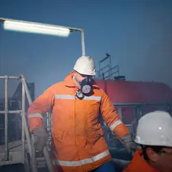 ماسک فرار دراگر مدل PARAT 3100Dräger PARAT® 3100 half mask escape device