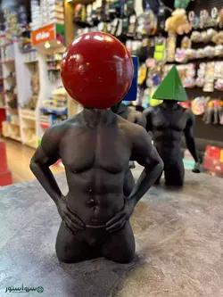 مجسمه پلی استری طرح مرکب_دایره