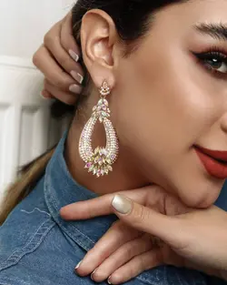 گوشواره جواهری