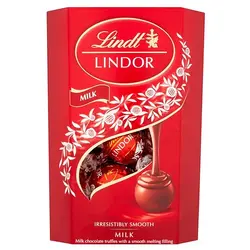 شکلات کادویی لیندور مدل LINDOR MILK وزن 200 گرم