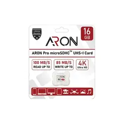 کارت حافظه آرون میکرو اس دی ظرفیت 16 گیگابایتpc10123-0109