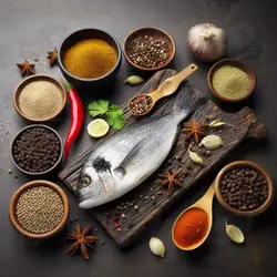 ادویه ماهی مراکشی