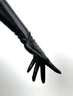 دستکش چرم بلند