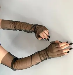دستکش تور ساده فینگر لس