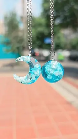 گردنبند ماه کامل و حلال