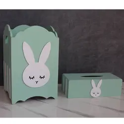 سطل آشغال و جعبه دستمال کاغذی طرح میفی