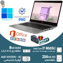 لپ تاپ تاچ گرافیکدار HP ZBOOK 14u G6 رم 8 هارد SSD 256
