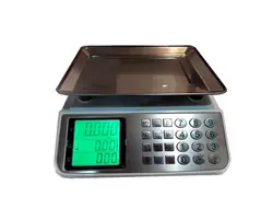 ترازوی 30 کیلویی ZDF قطعه شمار با دکمه استیل (بسیار کاربردی و به صرفه)