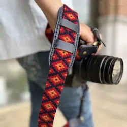 بند دوربین گلیمی سرمه