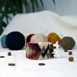 دستبند گلیمی ترمه