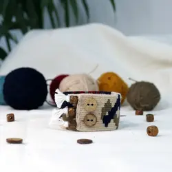 دستبند گلیمی ترمه