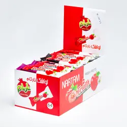 لواشک دبل مجلسی نارتام -با وزن 20 گرمی و بسته بندی 64 عددی