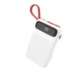 پاوربانک هوکو مدل J40 با ظرفیت اسمی 10000mAh ساعت