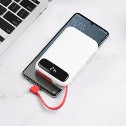پاوربانک هوکو مدل J40 با ظرفیت اسمی 10000mAh ساعت