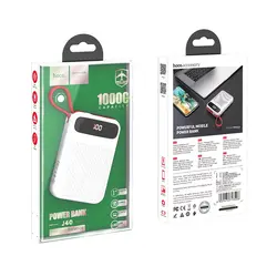 پاوربانک هوکو مدل J40 با ظرفیت اسمی 10000mAh ساعت